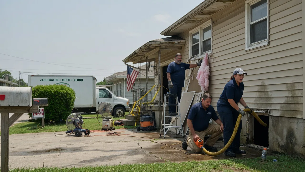 Water Damage Repair in Worthville, KY near me